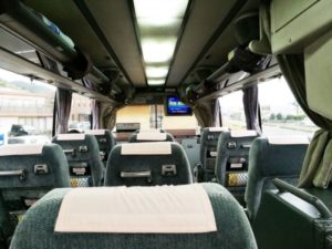 高速バス車内の様子